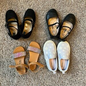 Toddler girl shoe bundle